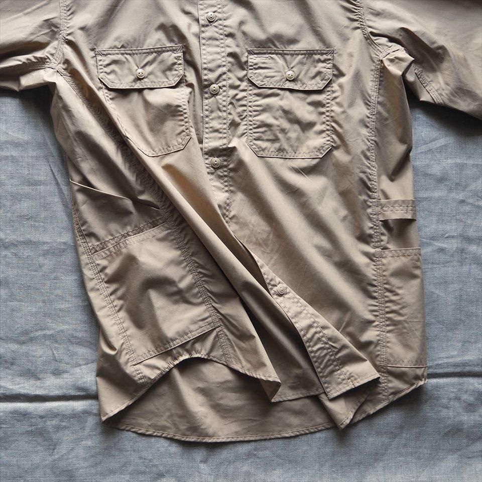 Sassafras（ササフラス）GARDENER SHIRT ベージュ（スーピマ