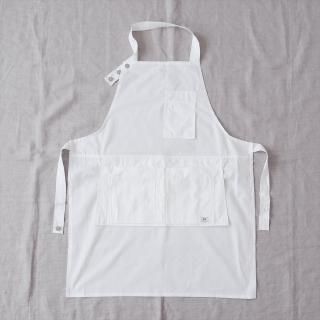 ササフラス　Landscaper Apron ホワイト　エプロン　セールsale SASSAFRAS - Landscaper Apron – CREUSEURS