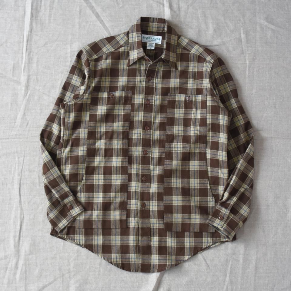 Sassafras（ササフラス）Feel Sun Half ブラウン（コットン/ウール