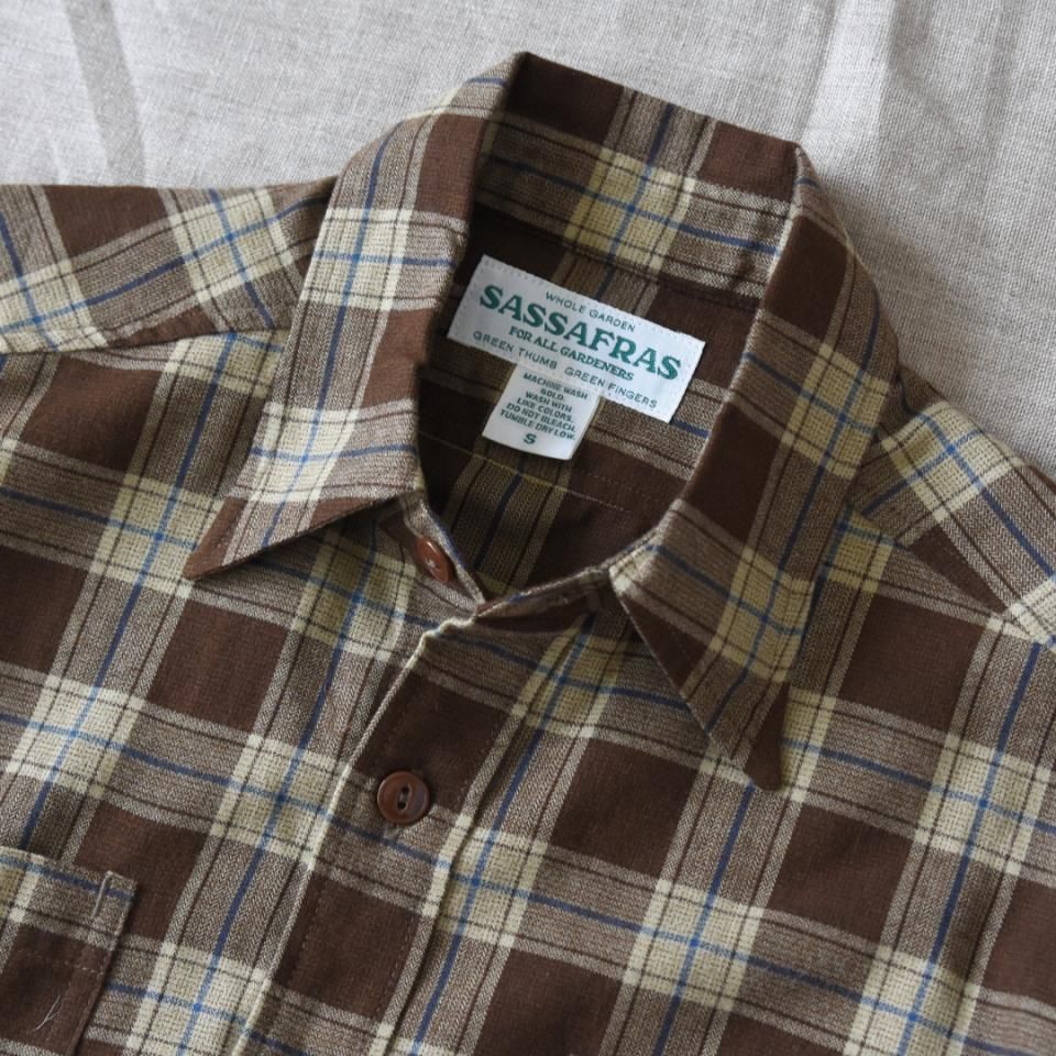 Sassafras（ササフラス）Feel Sun Half ブラウン（コットン/ウール