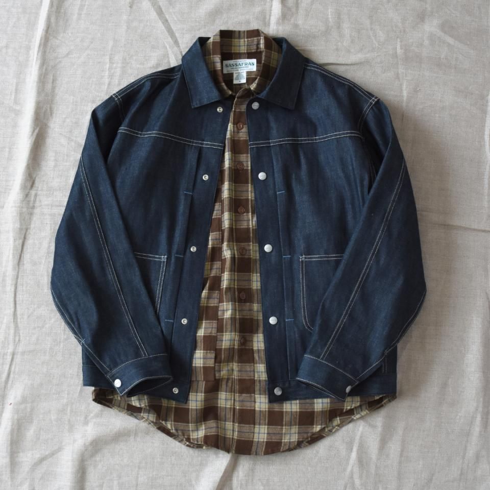 Sassafras（ササフラス）Feel Sun Half ブラウン（コットン/ウール