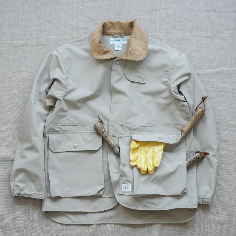 Sassafras（ササフラス）Cultivator Jacket ベージュ（P/C Weather）