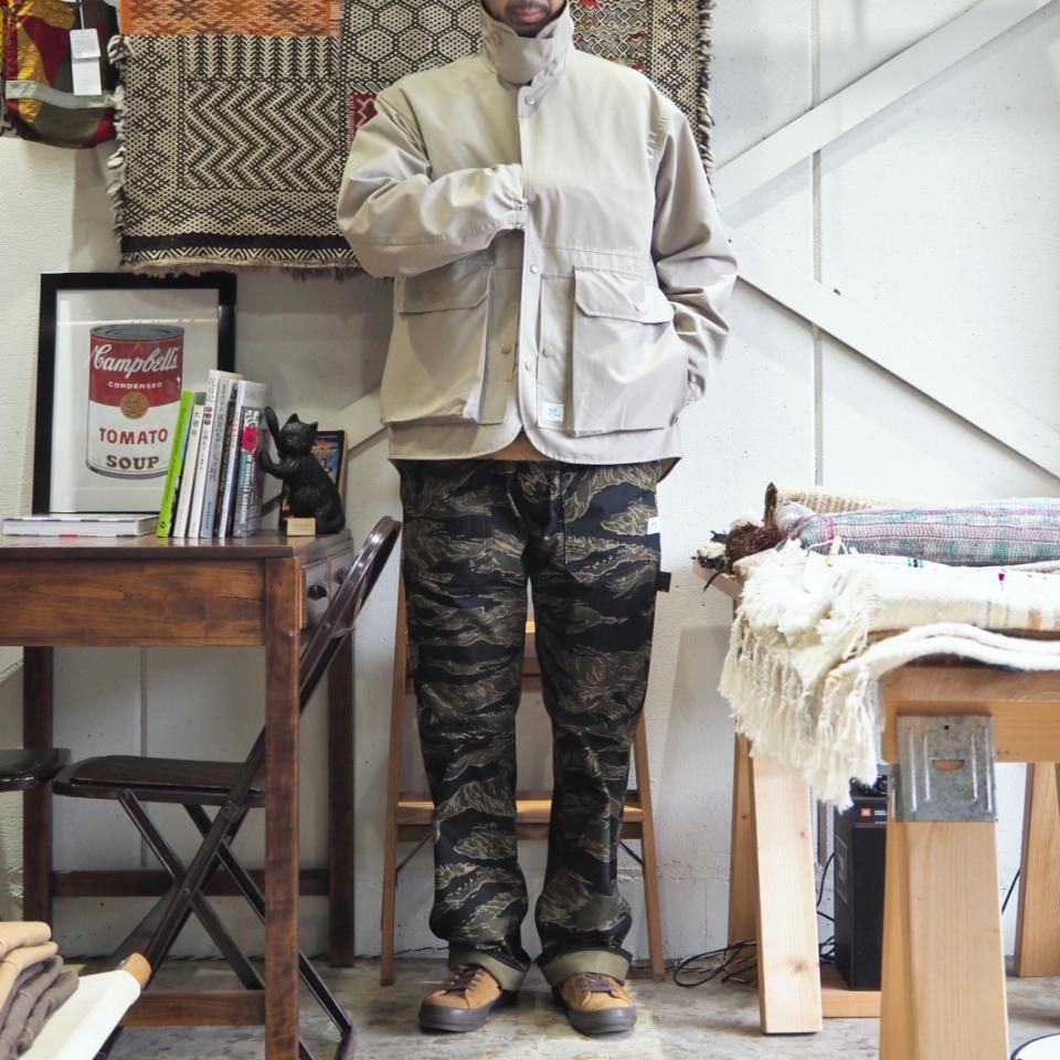 SASSAFRAS ササフラス　ハンティングジャケット　　ベージュ SASSAFRAS ササフラス ハンティングジャケット ベージュ