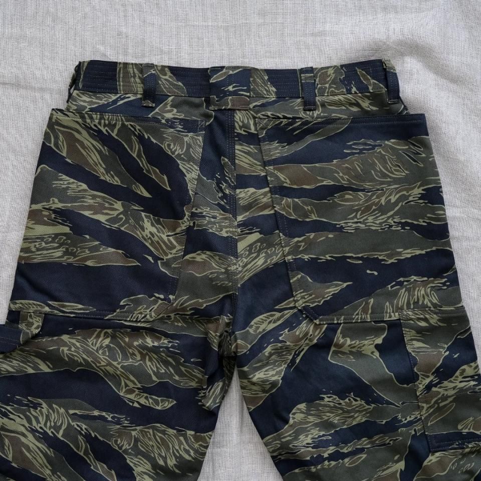 SASSAFRAS Fall Leaf Pants タイガーカモ　迷彩 SASSAFRAS『FALL LEAF GARDENER PANTS(TIGER TWILL)』(TIGER