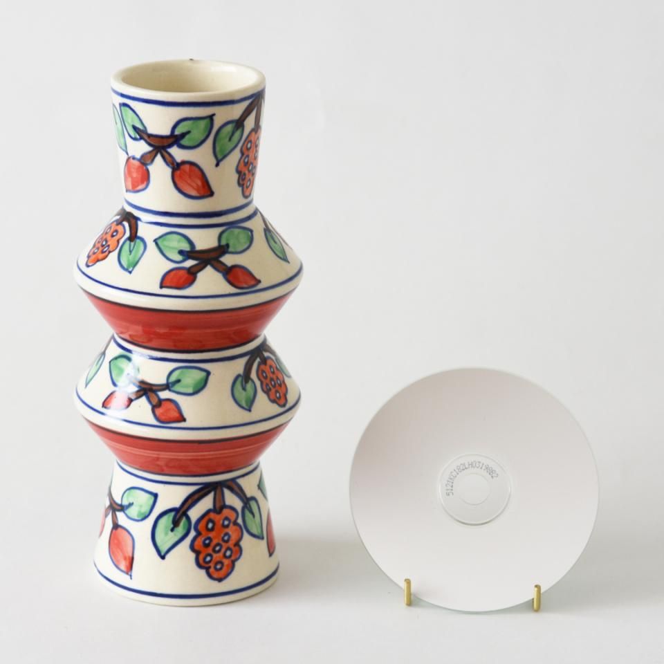インド　木製のポット　木工品　古道具坂田　古物　骨董　フラワーベース　花瓶 インド 木製のポット 木工品 古道具坂田 古物 骨董 フラワー