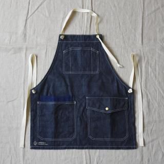 Land & B.C.ʥɡӡRoot denim apron - Short