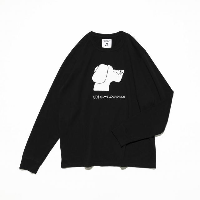 TACOMA FUJI RECORDS ʥޥե쥳ɡDOG IS MY SALVATION LS Tee designed by Yachiyo Katsuyama ֥å