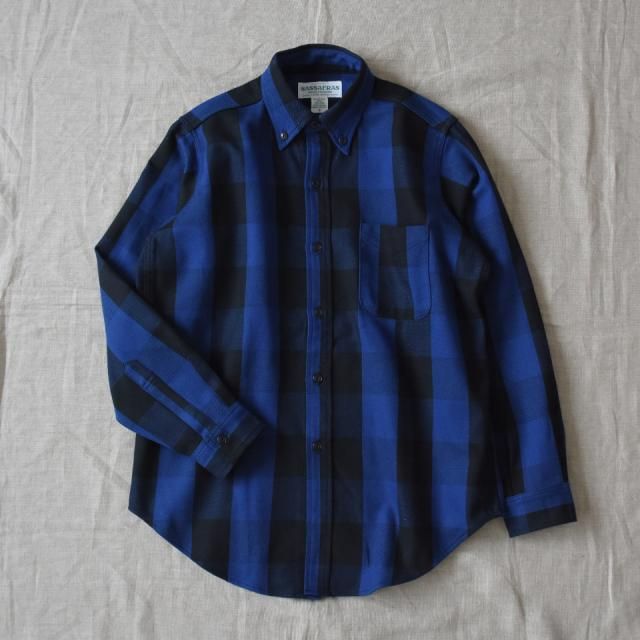 Sassafrasʥե饹GREEN THUMB SHIRT ֥롼/֥åʥХåեå
