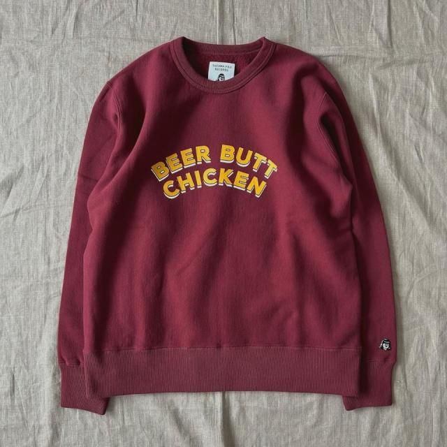 Tacoma Fuji Recordsʥޥե쥳ɡBEER BUTT CHICKEN SWEATSHIRT designed by Motonobu Nakamura