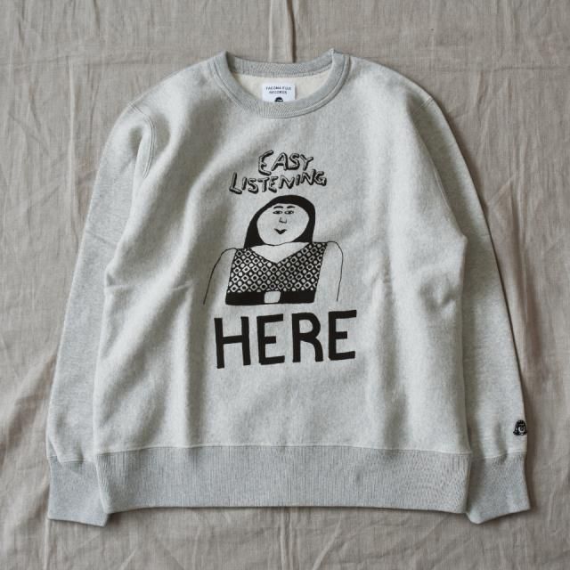 Tacoma Fuji Recordsʥޥե쥳ɡEASY LISTENING HERE SWEATSHIRT designed by Tomoo Gokita ȥߡ