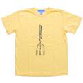 SASSAFRAS（ササフラス）New Fork T-shirt（Tシャツ）イエロー
