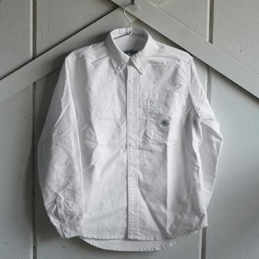 SASSAFRAS（ササフラス）Green Thumb Shirt｜ホワイト（オックスフォード）