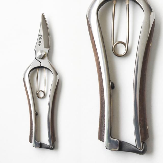盆栽鋏　植木鋏　園芸鋏　園芸　植木　盆栽　鋏　新品　本職用　秀久　若狭家 Amazon | 宗家秀久 長刃植木屋鋏 90mm刃 | 園芸用はさみ