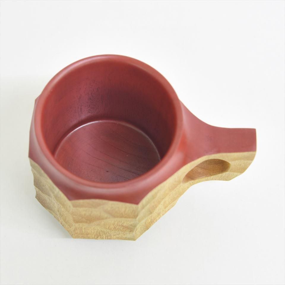 Akihiro Woodworks（木工秋廣）Jincup Urushi レッドＭ（ジンカップ漆）