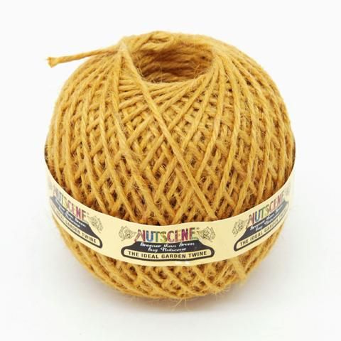 イギリスnutscene ナッツシーン 麻ひもボール3plyサフランイエロー Lifetime イギリスnutscene ナッツシーン 麻ひもボール3plyサフランイエロー Lifetime