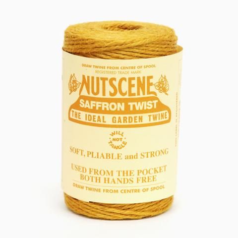 イギリスnutscene ナッツシーン 麻ひもスプール3ply サフランイエロー Lifetime イギリスnutscene ナッツシーン 麻ひもスプール3ply サフランイエロー Lifetime