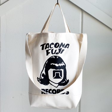 TACOMA FUJI RECORDS（タコマフジレコード）LOGO トートバッグ - LIFETIME