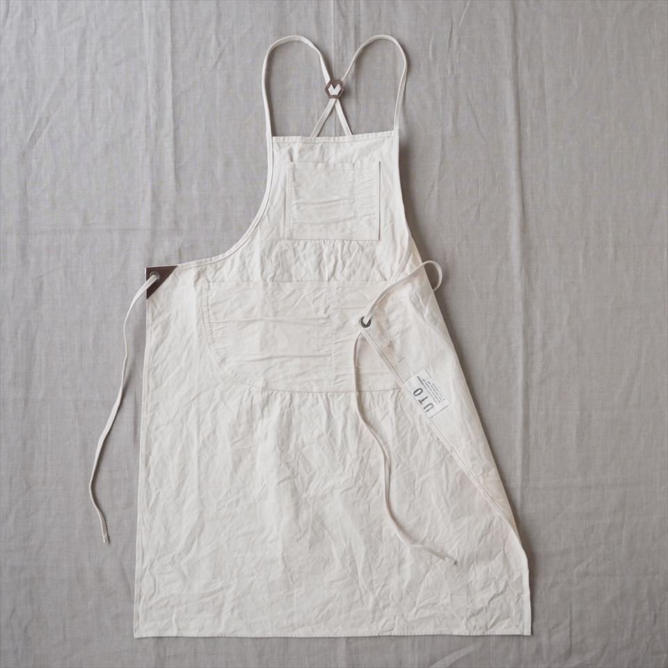 UTO（ユート）M-71 WORK APRON ホワイト