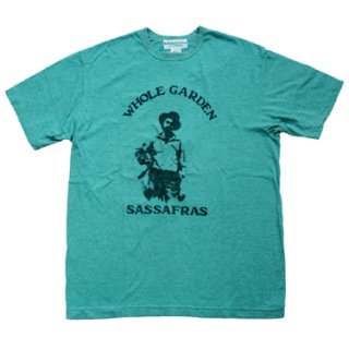 SASSAFRAS（ササフラス）SCOOP MAN T（Tシャツ）｜ブルー
