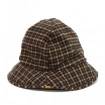 <img class='new_mark_img1' src='https://img.shop-pro.jp/img/new/icons47.gif' style='border:none;display:inline;margin:0px;padding:0px;width:auto;' />DECHOʥǥDELTA HAT FLANNEL CHECK ֥饦