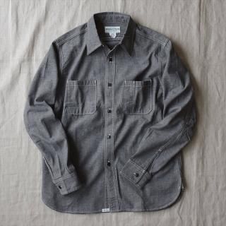 SASSAFRASʥե饹SPRAYER SHIRT 졼5oz֥졼