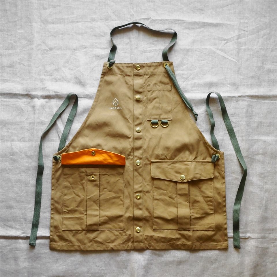 Land & B.C.（ランド＆ビーシー）Hunt Apron（ハントエプロン）カーキ