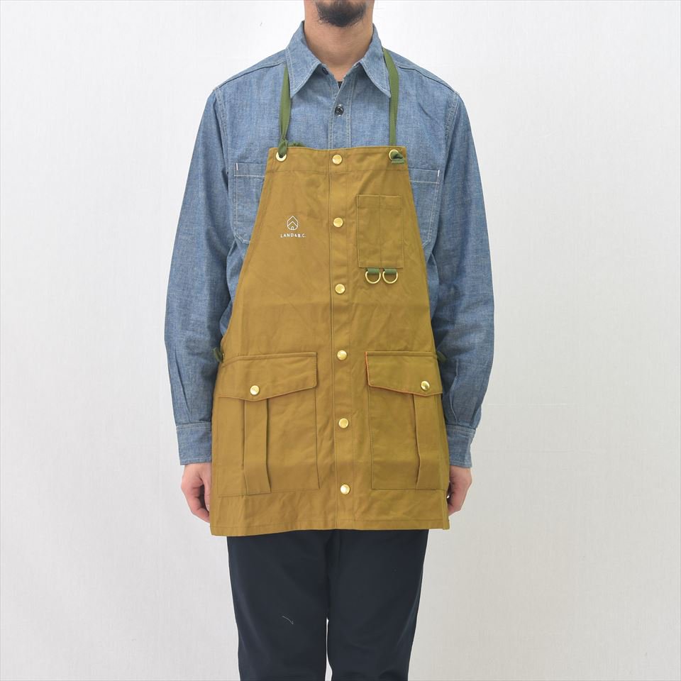 Land & B.C.（ランド＆ビーシー）Hunt Apron（ハントエプロン）カーキ