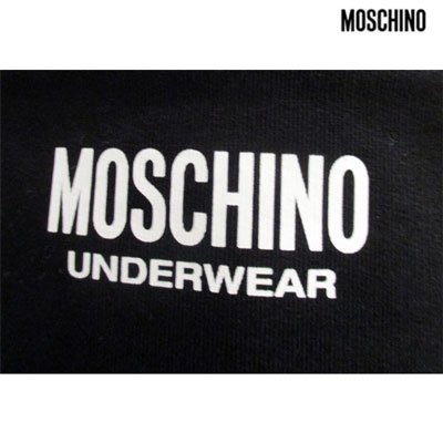 モスキーノ(MOSCHINO) メンズ ポケットロゴ・バックロゴイージーパンツ 