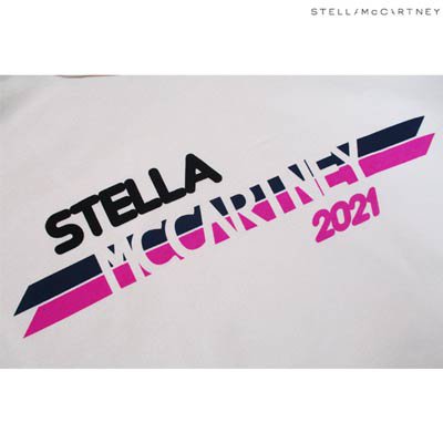 ステラマッカートニー STELLA McCARTNEY メンズ トップス パーカー フーディー 裏起毛・STELLA McCARTNEY  2021ロゴ付パーカー 515813 SOW82 9201