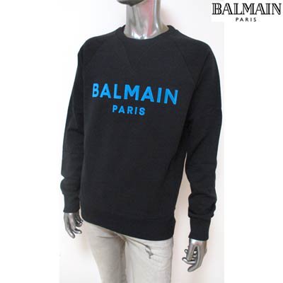 バルマン BALMAIN メンズ トップス スウェット トレーナー ロゴ 前V