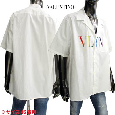 ヴァレンティノ VALENTINO メンズ トップス シャツ 半袖 ロゴ VLTN