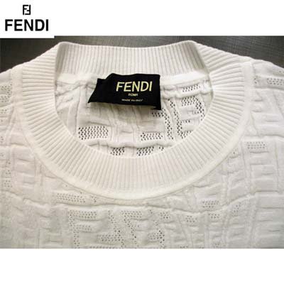 フェンディ FENDI メンズ トップス ニット セーター 4color レーヨン地