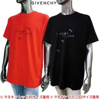 ジバンシー GIVENCHY メンズ トップス Tシャツ 半袖 ロゴ GIVENCHYロゴ ...