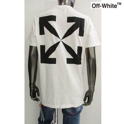 オフホワイト(OFF-WHITE)メンズ トップス Tシャツ 半袖 ロゴ 2color 