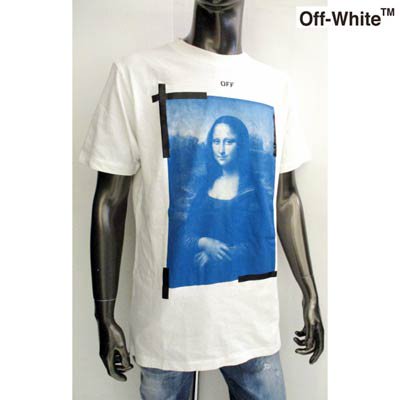 オフホワイト(OFF-WHITE)メンズ トップス Tシャツ 半袖 ロゴ 2color