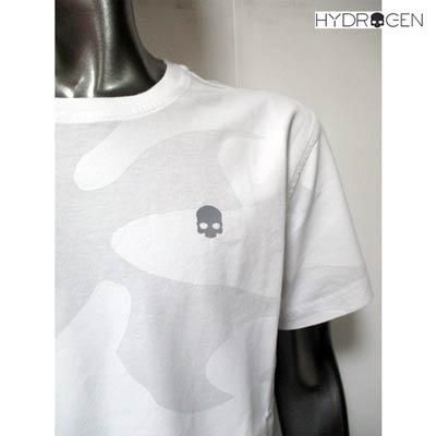 ハイドロゲン HYDROGEN メンズ トップス Tシャツ 半袖 ロゴ カモ