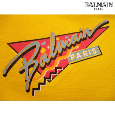 バルマン BALMAIN メンズ トップス スウェット トレーナー ロゴ