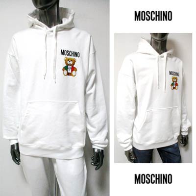 モスキーノ MOSCHINO メンズ セットアップ上下組 トップス パンツ 2color 転写ロゴ付セットアップ上下組ジャージ  ZPV1734+ZPV0342 2027 1001/1555