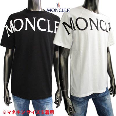 モンクレール MONCLER メンズ トップス Tシャツ 半袖 ロゴ 2color 