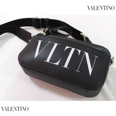 ヴァレンティノ(VALENTINO) メンズ 鞄 バッグ ロゴ ユニセックス可 VLTNロゴプリント・ショルダーストラップ付レザーミニショルダー  VY2B0954 WJW 0NI