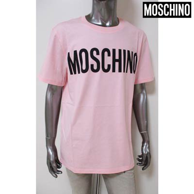モスキーノ(MOSCHINO)メンズ トップス Tシャツ 半袖 ロゴ