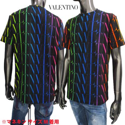 ヴァレンティノ 総柄 半袖Tシャツ Mサイズ-