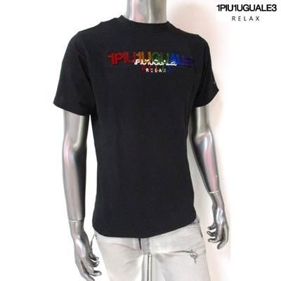 注目の福袋！ 定価38,500円 1piu1uguale3 バックロゴ ビックtシャツ T 