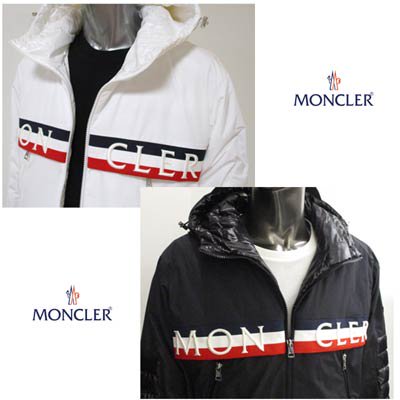 モンクレール MONCLER メンズ アウター ジャケット OLARGUES トリコロール/刺繍ロゴ・アーム/ジップ部分ロゴ付きジャケット  1B50A00 54A91 034/998