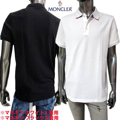 モンクレール MONCELR メンズ トップス ポロシャツ 半袖 ロゴ 2color 