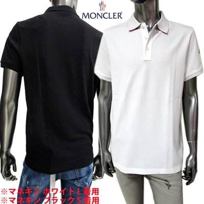 モンクレール MONCELR メンズ トップス ポロシャツ 半袖 ロゴ 2color ...