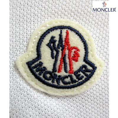 モンクレール MONCELR メンズ トップス ポロシャツ 半袖 ロゴ 2color ...
