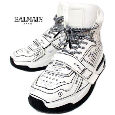 バルマン BALMAIN メンズ 靴 スニーカー ボディグラフィティーデザイン