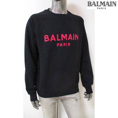 バルマン BALMAIN メンズ トップス スウェット トレーナー ロゴ 2color 