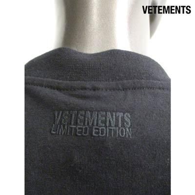 ヴェトモン VETEMENTS メンズ トップス Tシャツ 半袖 2color